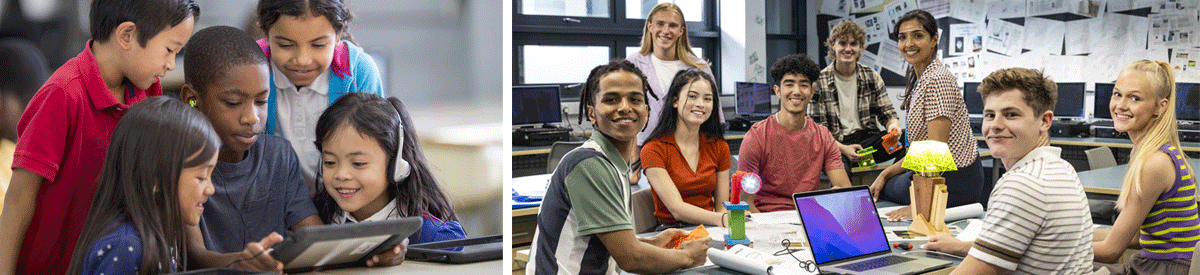 students in a classroom 