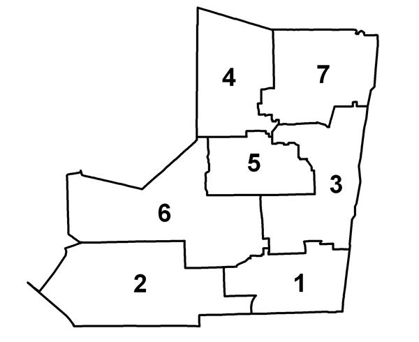  Districts