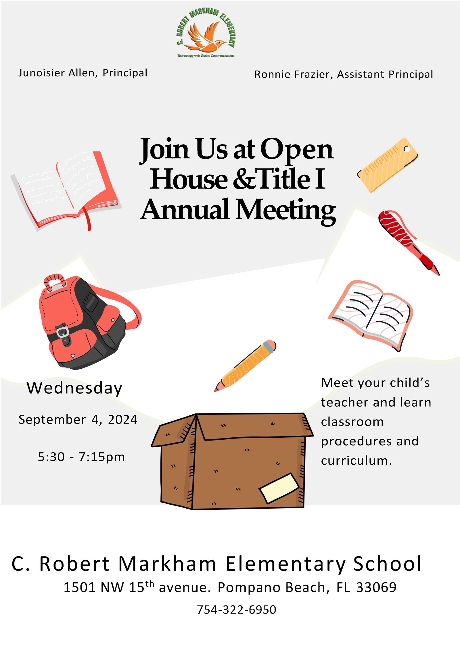  Open House Flyer