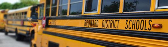 Broward District Schools Bus