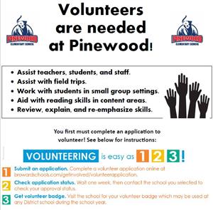 volunteer needed