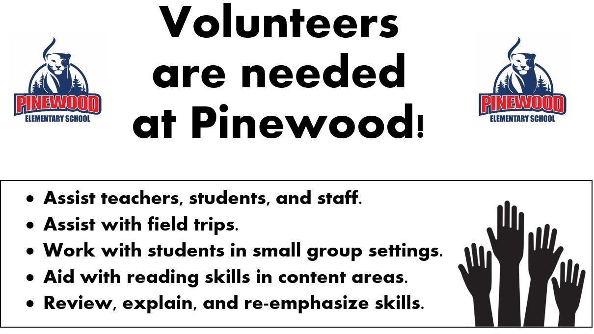  volunteers needed