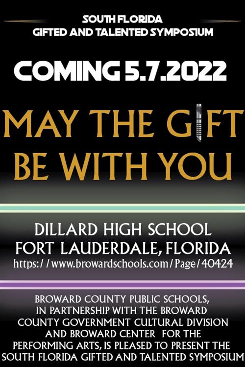 Save the Date Gifted Symposium