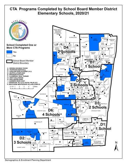 Elementary School Civics through the Arts Map