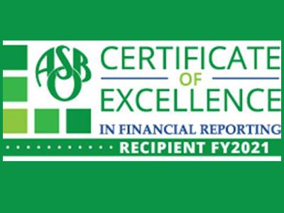 Certificate of Excellence logo