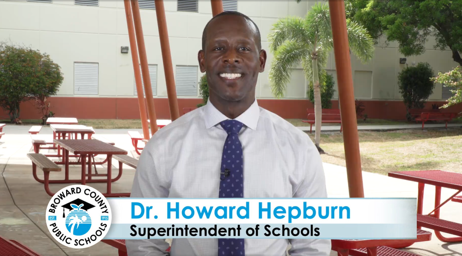 Superintendent Dr. Howard Hepburn