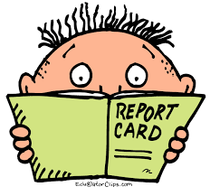  boy with report card