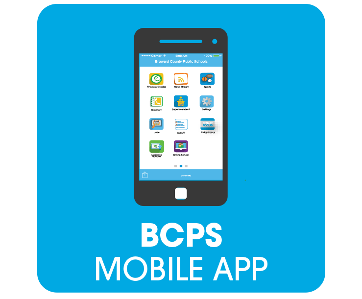 The BCPS Mobile App allows parents and families to stay connected in real time with information on s