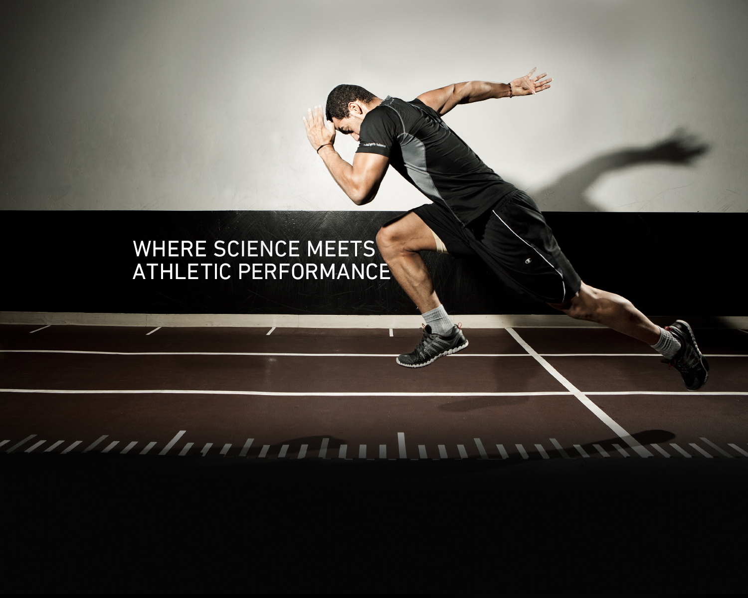 Athlete sprinting 