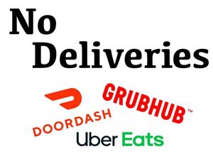  NO COMMERCIAL FOOD DELIVERY FOR STUDENTS ALLOWED