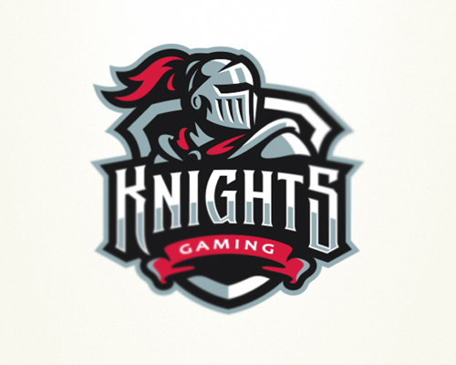 Knights gaming logo Knights gaming logo