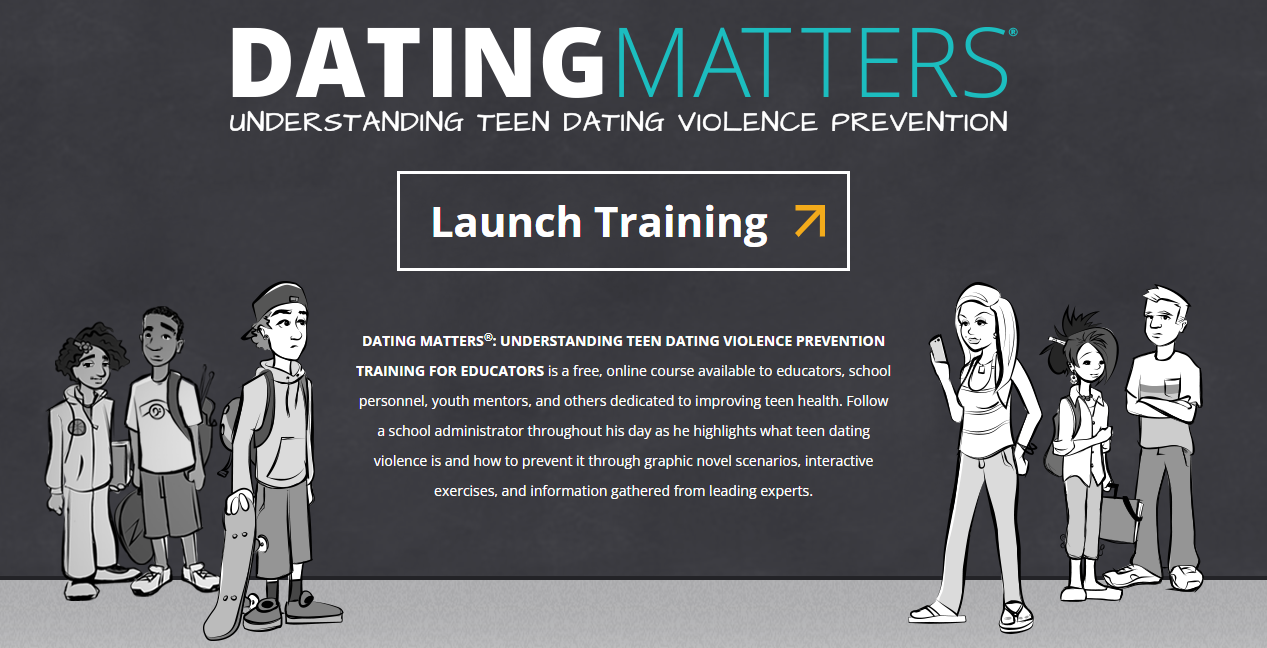  Screen shot of the Teen Dating Training Video