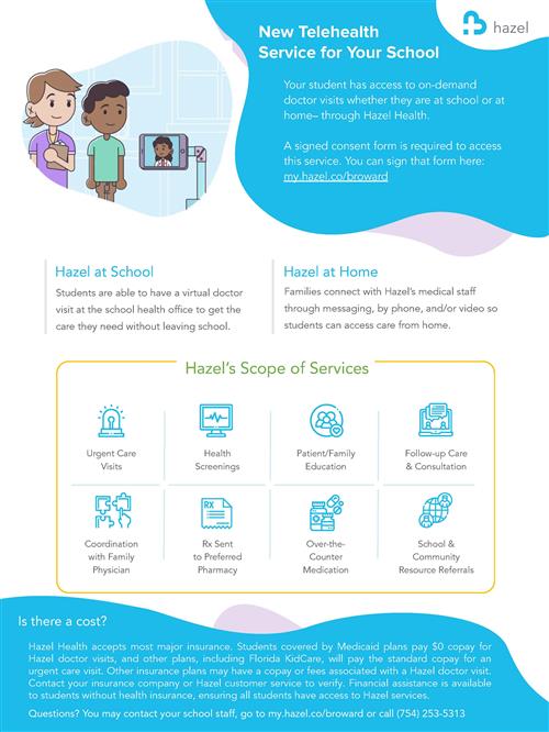 Hazel Telehealth Flyer 