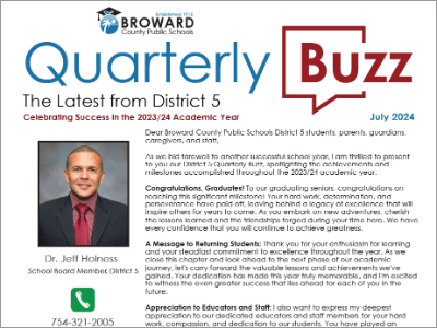  Dr. Jeff Holness of District 5