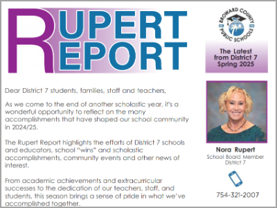   Rupert Report Newsletter Cover 