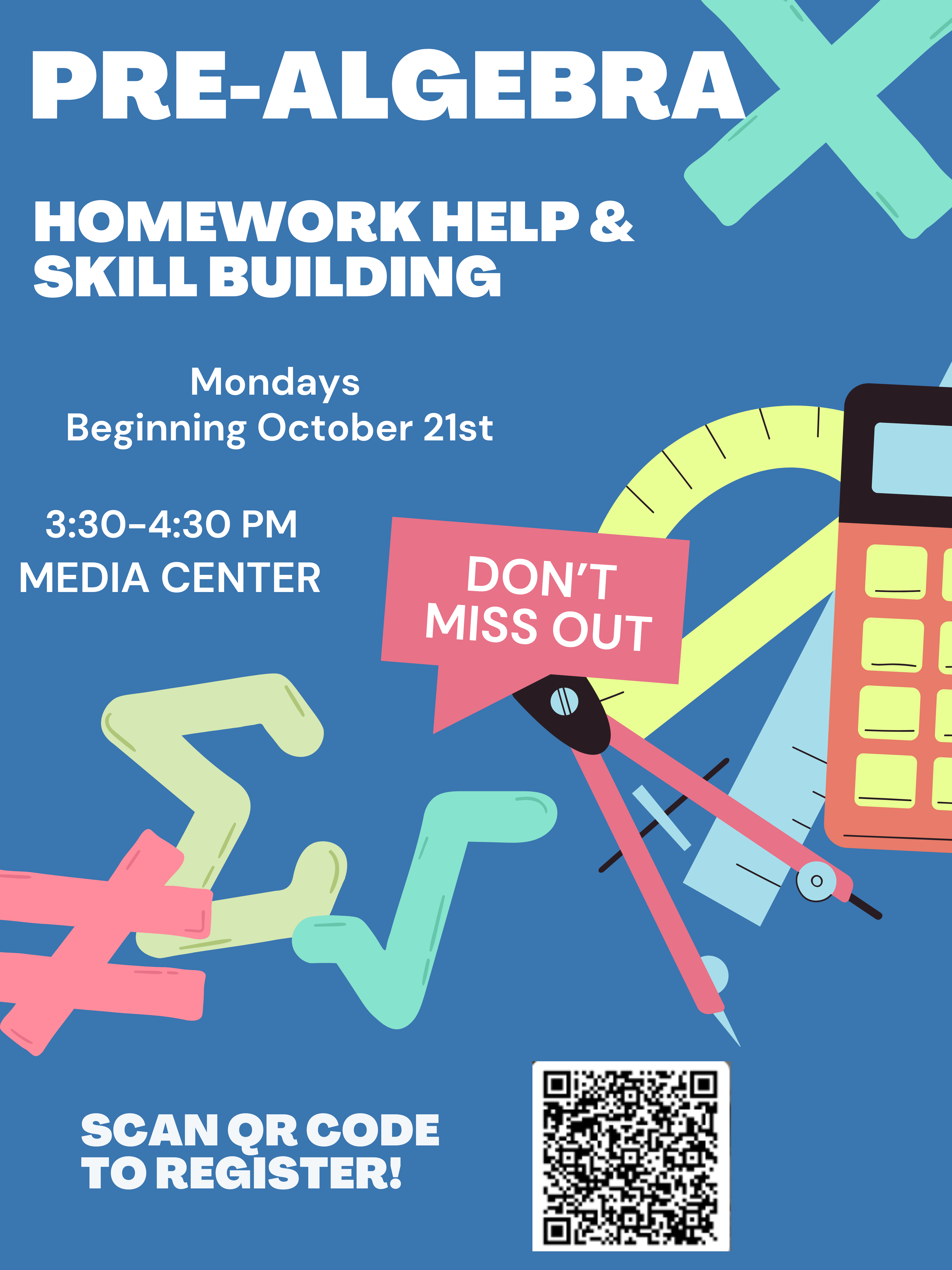  Pre-Algebra Flyer