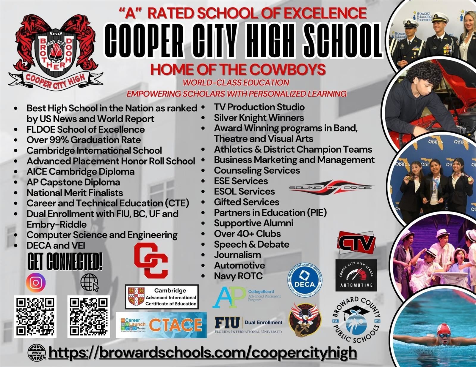  Image  with Course offerings at Cooper City High School