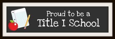 We are a Title I School