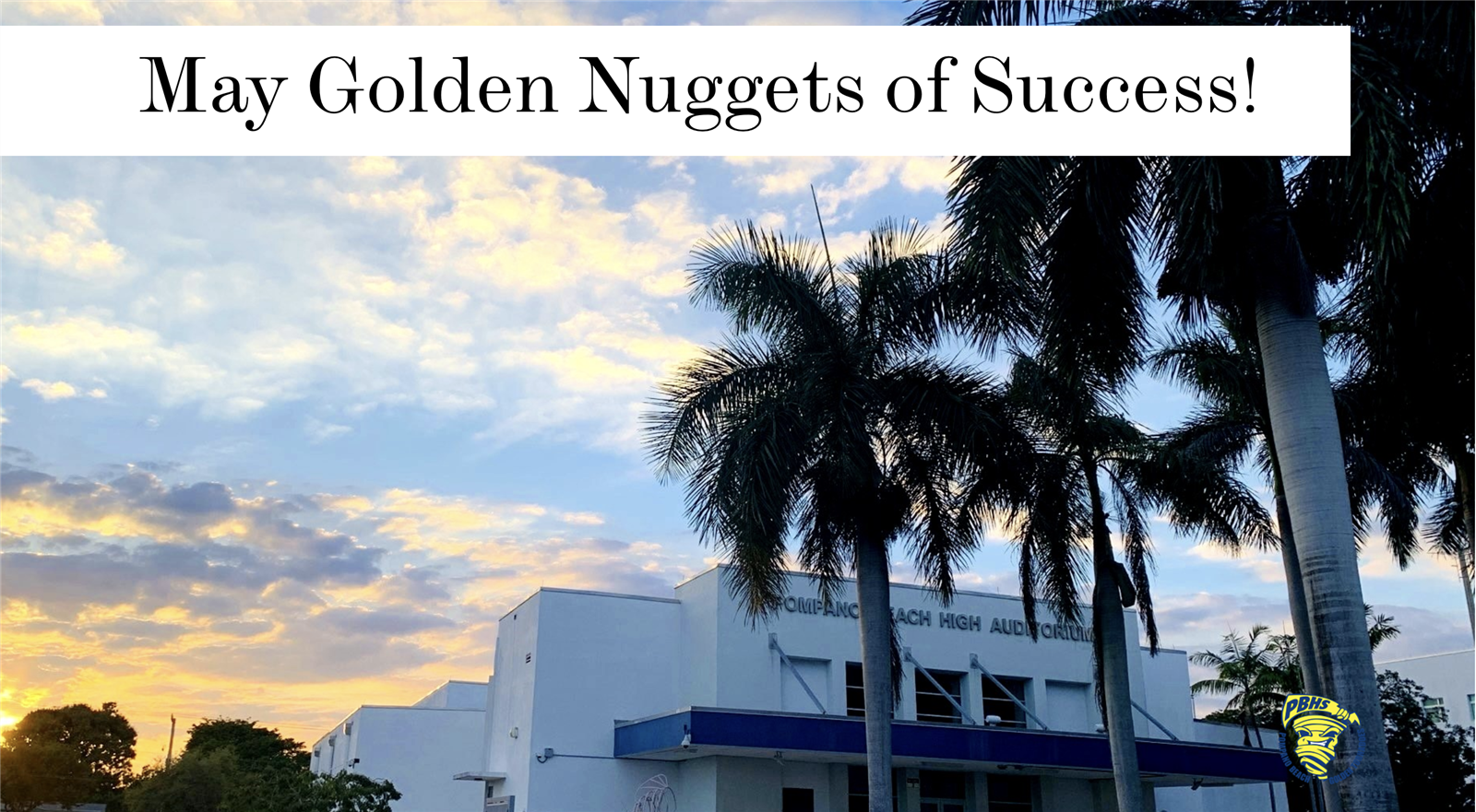      May Golden Nuggets of Success