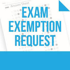  exemption request