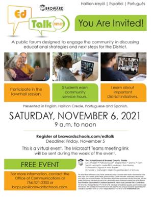  November 6, 2021 Ed Talk