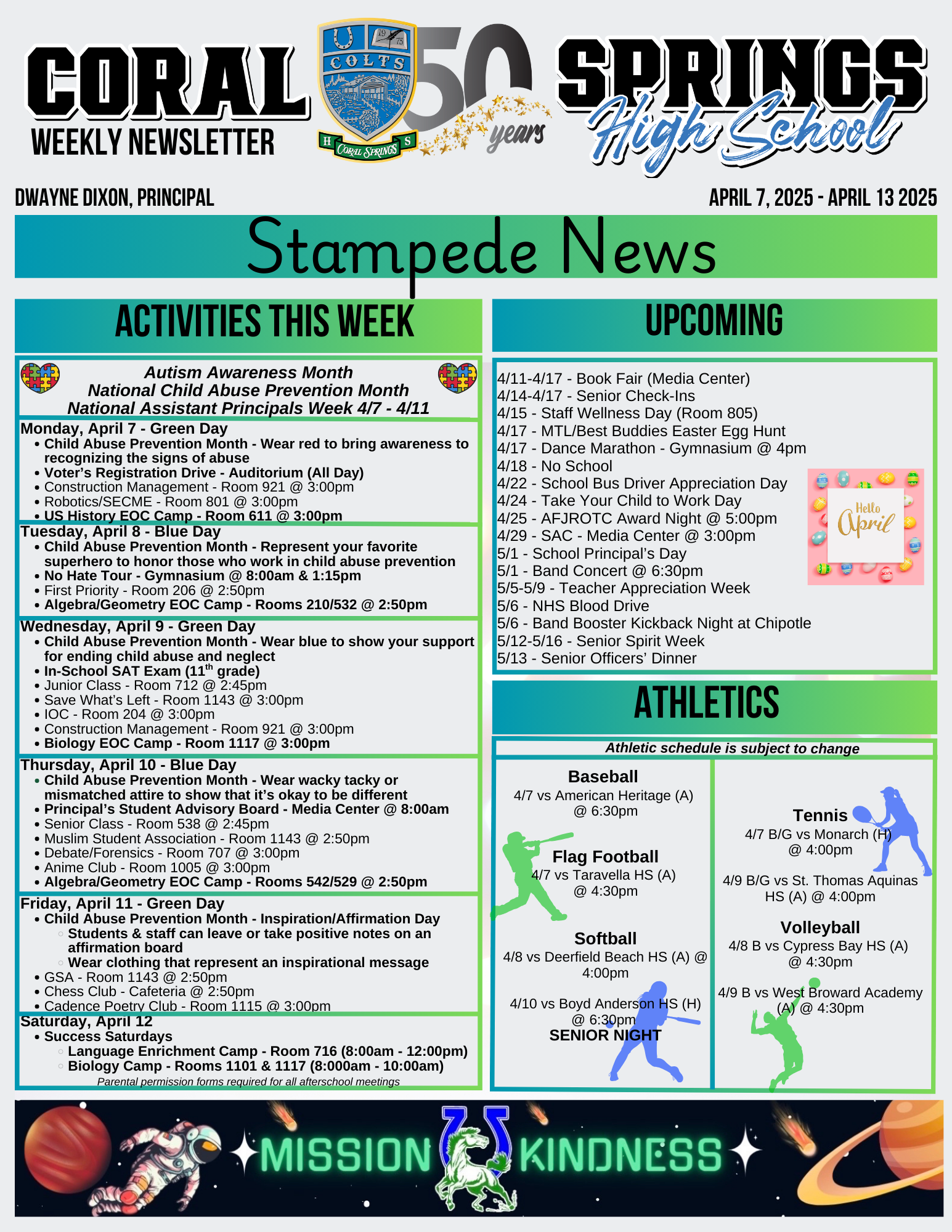 Stampede News - 04/07/25 - 04/13/25