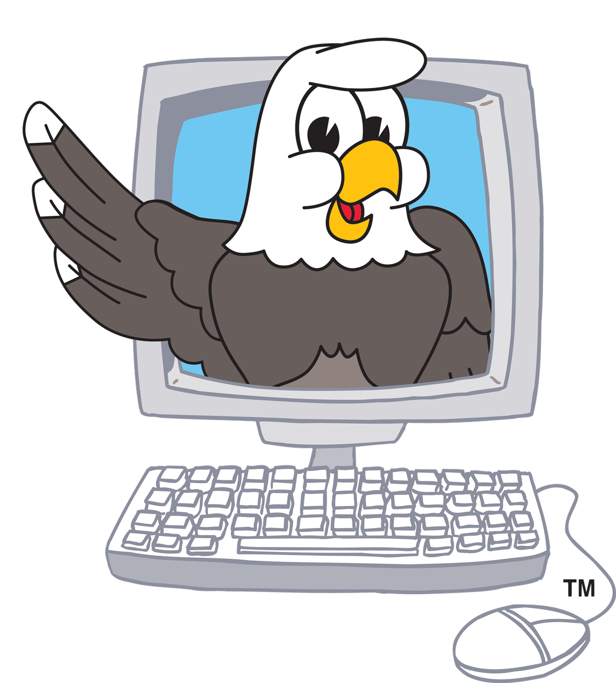  Eagle with Computer