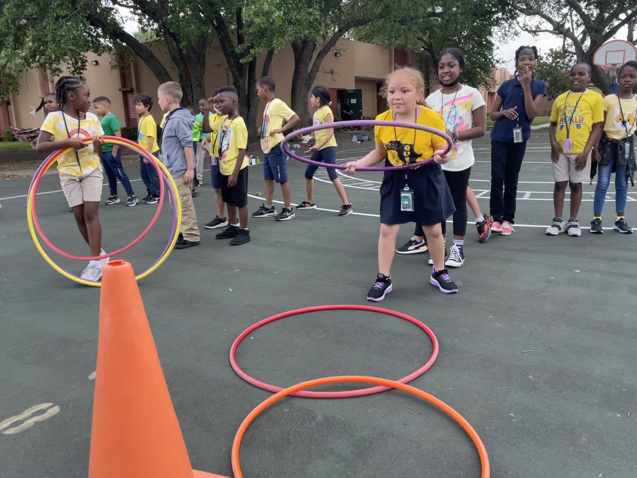 hula ring toss