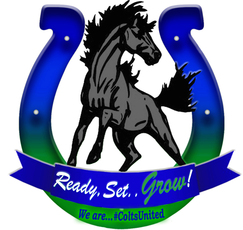 Ready, Set, Grow! We are #Colts United logo