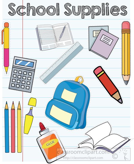  School supplies