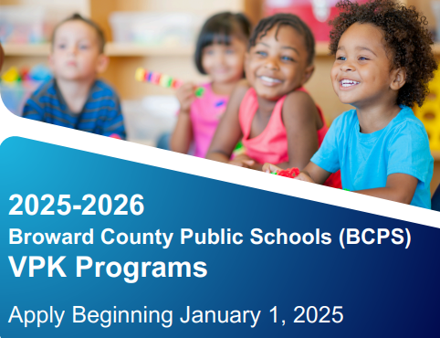  VPK Programs 2025-2026 Apply beginning January 1 2025