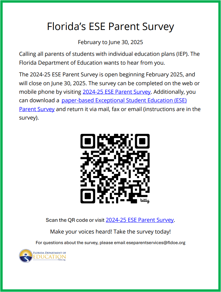  Parent Survey 2/1/2025-6/30/2025 Click-here to start.