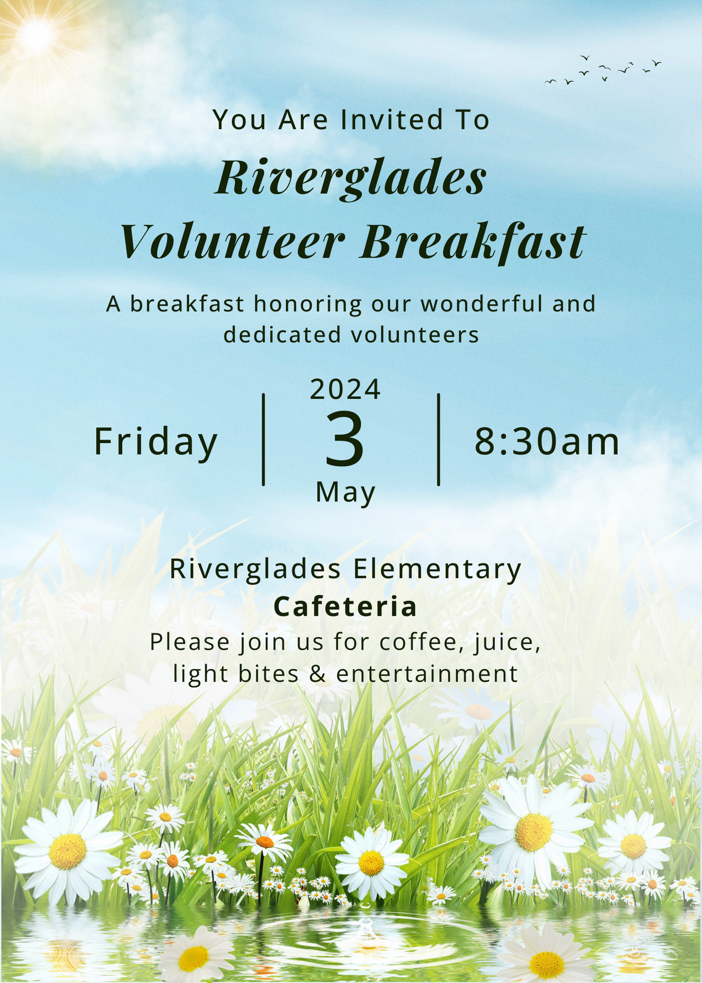  Volunteer Breakfast