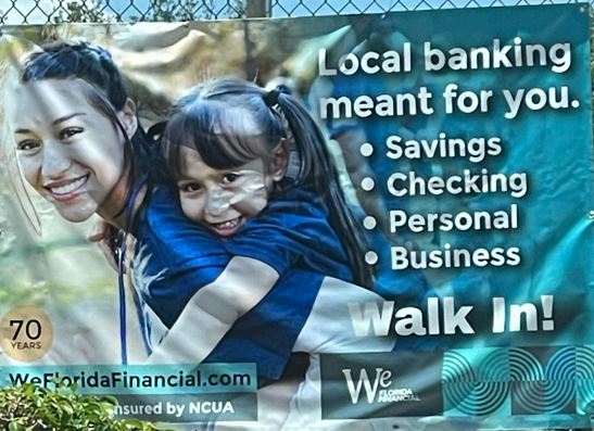 We Florida Financial Advertisement