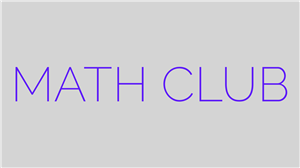 Math Club Info 