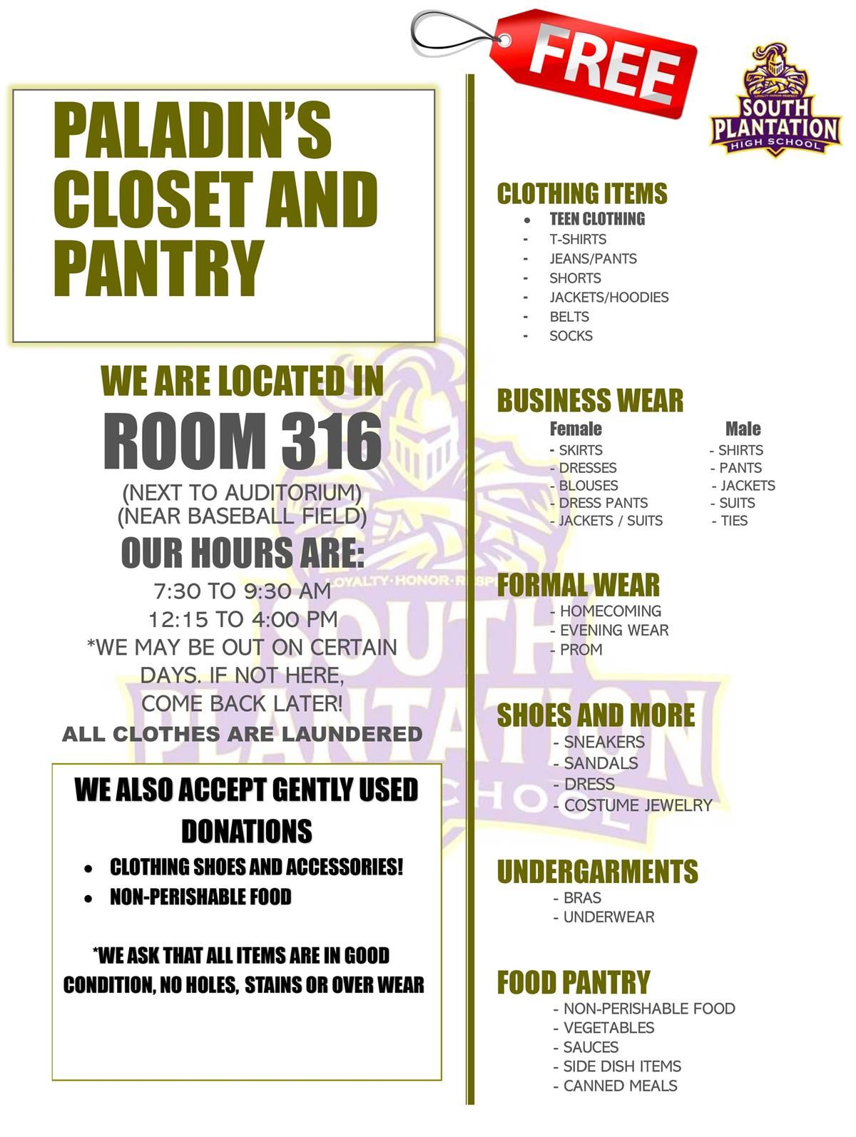 Student pantry  logo