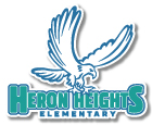  Heron Heights ES school logo with hawk