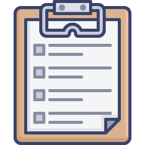  Clipboard with form