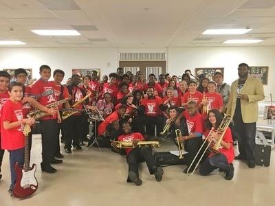 Image of Parkway Band performing