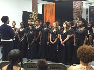 image of Parkway MS vocal group performing