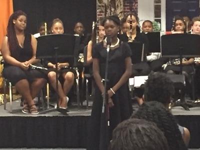 image of Parkway MS vocal group performing