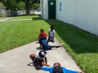 Kindergarten Sidewalk Chalk