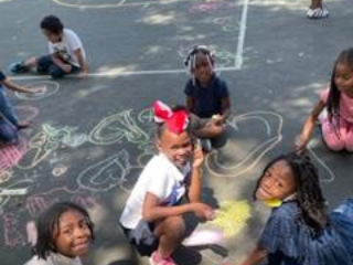 Kindergarten Sidewalk Chalk