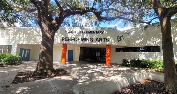 Performing Art Building Theater Entrance