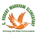 C. Robert Markham Elementary Logo