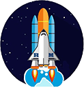 James S. Rickards Middle Logo