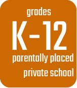 parentally placed private school
